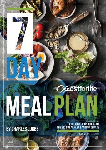 Z4L 7 day Meal Plan